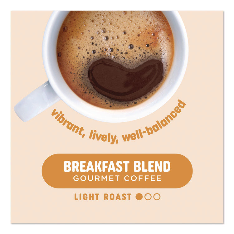 Breakfast Blend Coffee K-Cups, 24/Box