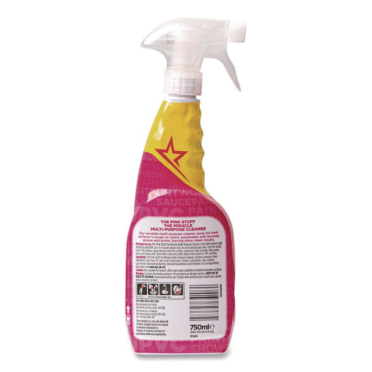 Multipurpose Cleaner Degreaser, Fruity Scent, 25.4 oz Spray Bottle