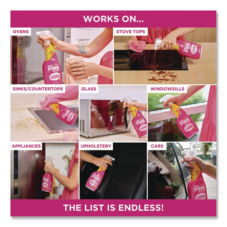 Multipurpose Cleaner Degreaser, Fruity Scent, 25.4 oz Spray Bottle