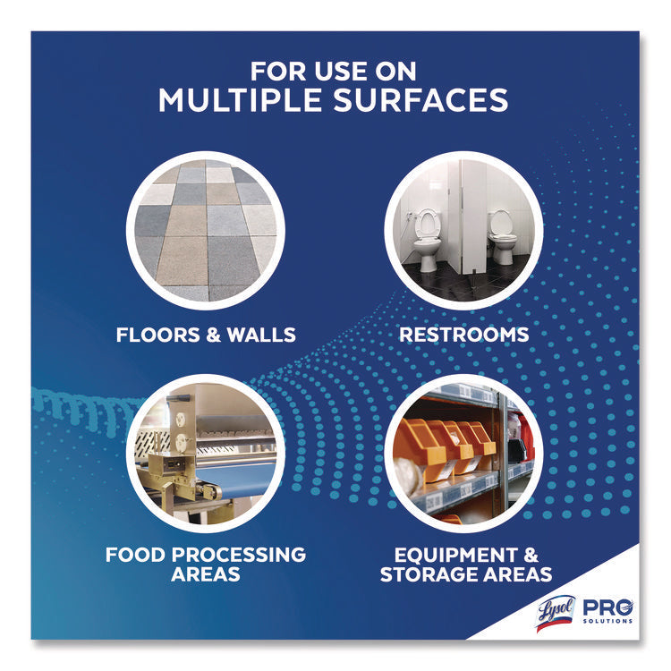 No-Rinse Sanitizer Concentrate, Unscented, 128 oz Bottle