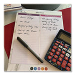 Premium Legal Pads To-Do/Appointment Lists, List Format, (30) Light Purple/Dark Purple/White Marble 8.5 x 11 Sheets, 2/Pack