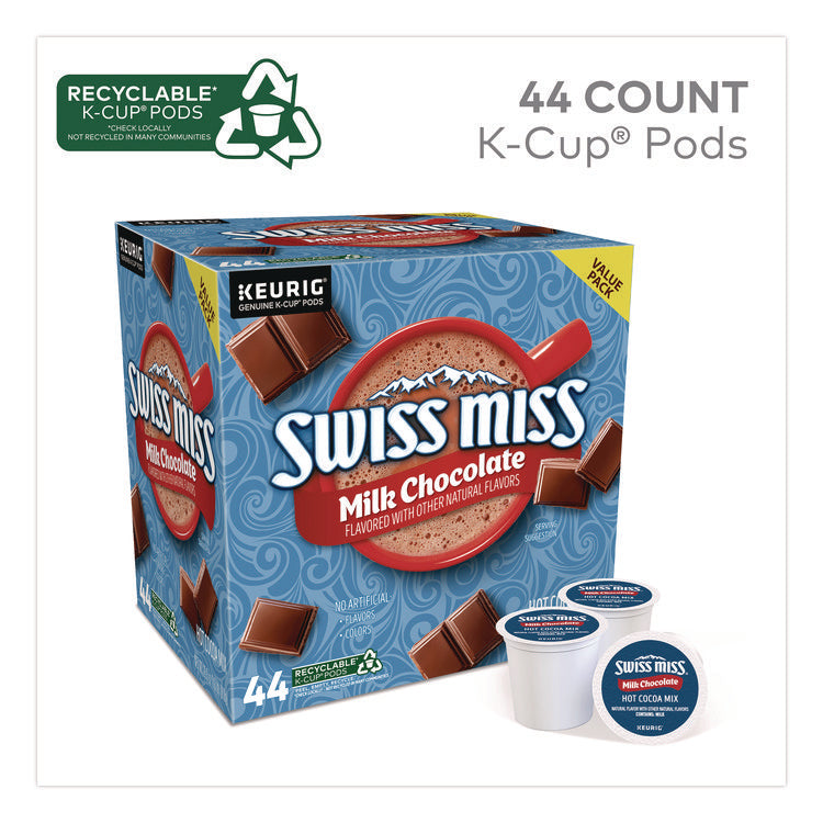 Milk Chocolate Hot Cocoa K-Cups, 0.65 oz, 44/Box