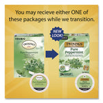 Tea K-Cups, Pure Peppermint, 0.11 oz, 24/Box