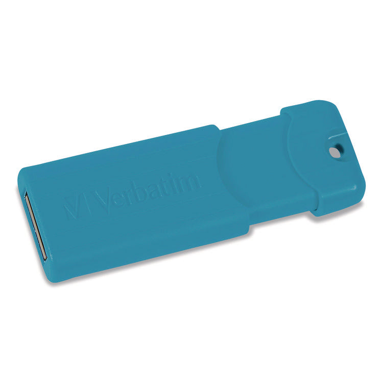 PinStripe USB 3.0 Flash Drive, 16 GB, Assorted Colors, 5/Pack