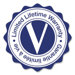 Pinstripe USB 2.0 Flash Drive, 64 GB, Black, 10/Pack