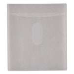 CD/DVD Sleeves, White, 50/Pack