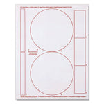 Inkjet Media Labels, Matte White, 50 Sheets/Pack