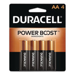 Power Boost CopperTop Alkaline AA Batteries, 4/Pack