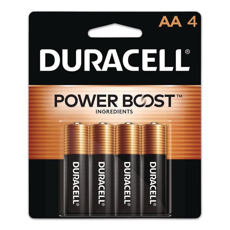 Power Boost CopperTop Alkaline AA Batteries, 4/Pack