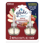 Plugin Scented Oil Refill, Apple Cinnamon, 0.67 oz, 2/Pack