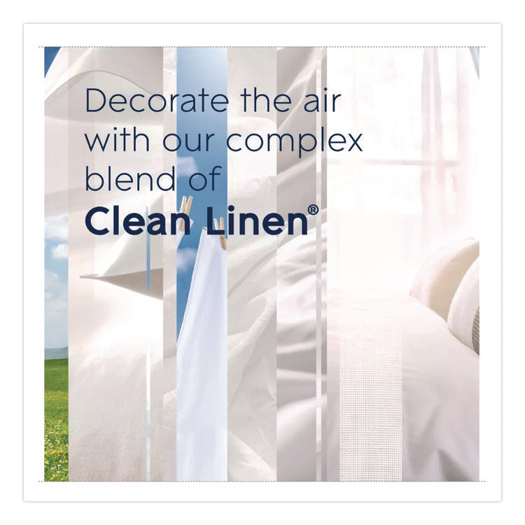 Air Freshener, Clean Linen Scent, 8.3 oz, 2/Pack