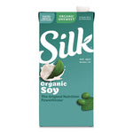 Soymilk, Unsweetened Original, 32 oz, 6/Carton