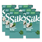 Soymilk, Unsweetened Original, 32 oz, 6/Carton