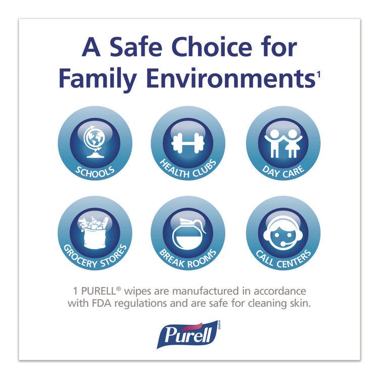 Cottony Soft Individually Wrapped Sanitizing Hand Wipes, 5 x 7, Herbal Scent, White, 480/Carton