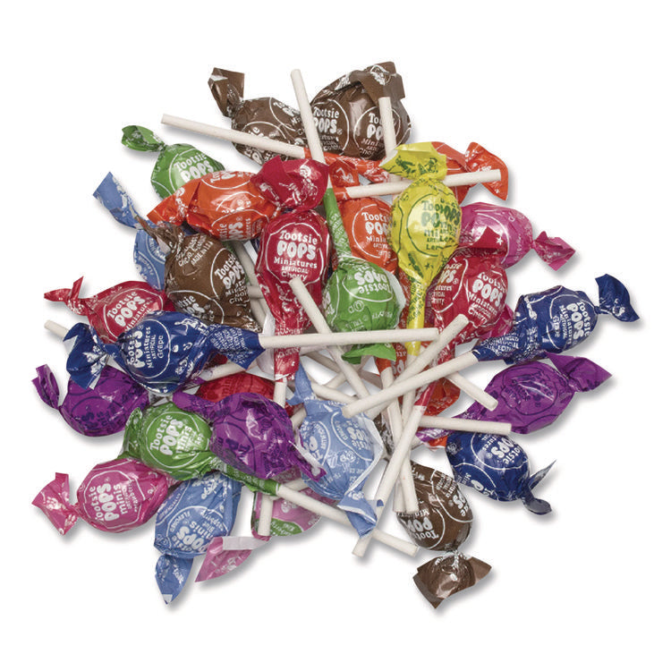 Pops Minis, Assorted Flavors, 36 oz Bag, 200 Pieces