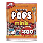 Pops Minis, Assorted Flavors, 36 oz Bag, 200 Pieces