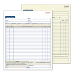 Multipart Purchase Order Pad, Two-Part Carbonless, 8.38 x 10.19, 50 Forms Total