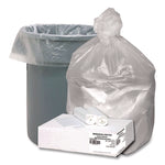 Global Ultra Plus Industrial Trash Bag, 45 gal,16 mic, 40 x 48, Natural, 80/Carton