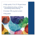 Spectra Art Tissue, 23 lb Tissue Weight, 20 x 30, Medium Blue, 24/Pack