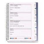 Small/Mini Password Log Book, User-Name/Password Format, Black Cover, (60) 7 x 5.5 Sheets
