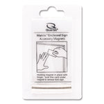 Matrix Magnets, Circles, 0.38" Diameter, Silver, 50/Pack