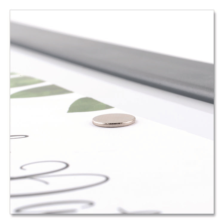 Matrix Magnets, Circles, 0.38" Diameter, Silver, 50/Pack