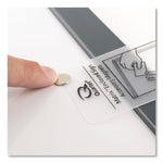 Matrix Magnets, Circles, 0.38" Diameter, Silver, 50/Pack