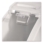 ProSave Mobile Ingredient Bin, 20.57 gal, 13.13 x 29.25 x 28, White, Plastic