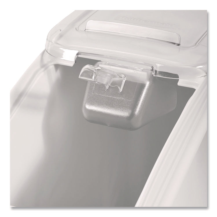 ProSave Mobile Ingredient Bin, 20.57 gal, 13.13 x 29.25 x 28, White, Plastic