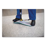 Microfiber Wet Mopping Pad, 18.5" x 5.5" x 0.5", Green, 12/Carton