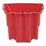 Wavebrake 2.0 Dirty Water Bucket, 18 Qt, Plastic, Red