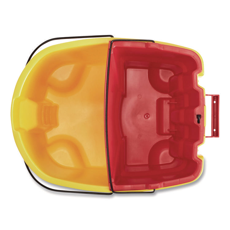 Wavebrake 2.0 Dirty Water Bucket, 18 Qt, Plastic, Red