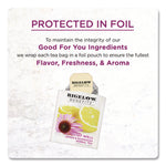 Benefits Lemon And Echinacea Herbal Tea Bags, 0.6 Oz Tea Bag, 18/box