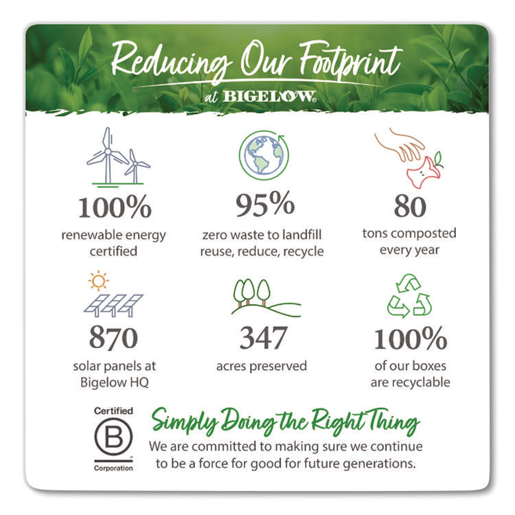 Green Tea With Pomegranate, 0.07 Oz Tea Bag, 28/box