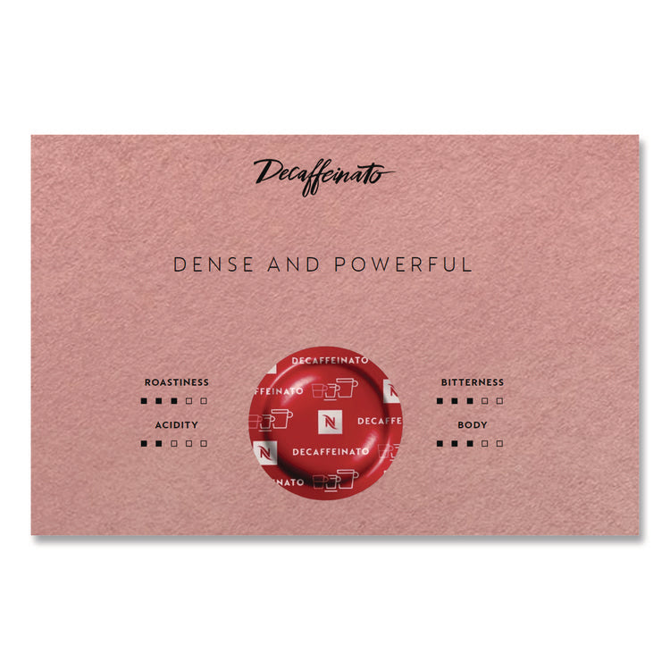 Professional Decaffeinato Espresso Nespresso Pods, 50/Box