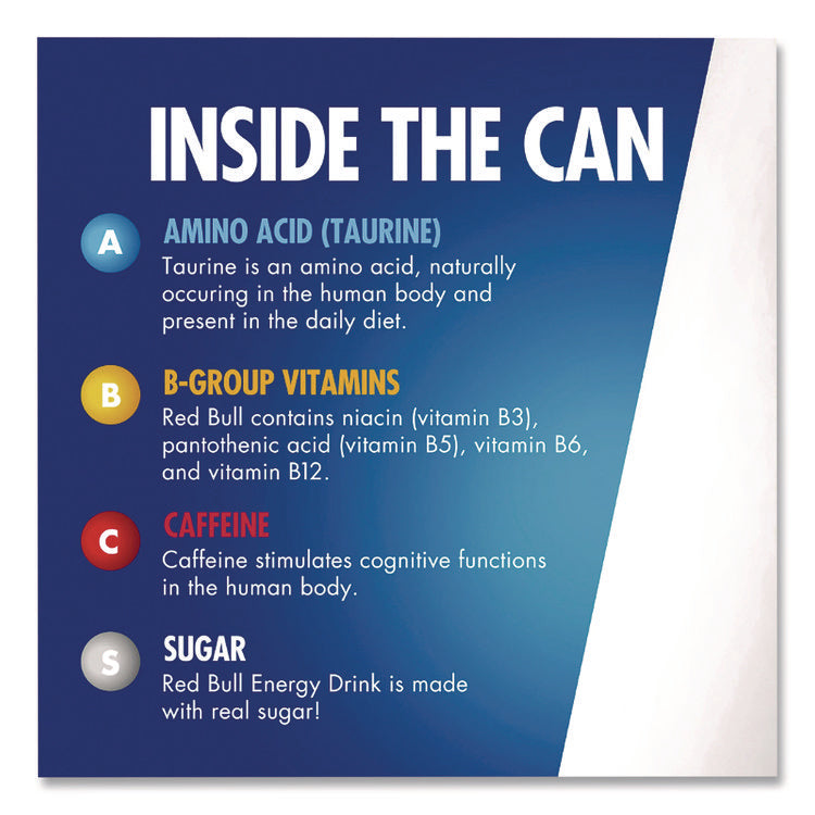 The Yellow Edition Tropical Energy Drink, Tropical Punch, 8.4 oz Can, 24/Carton