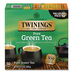 Tea Bags, Green, 3.53 oz, 50/Box