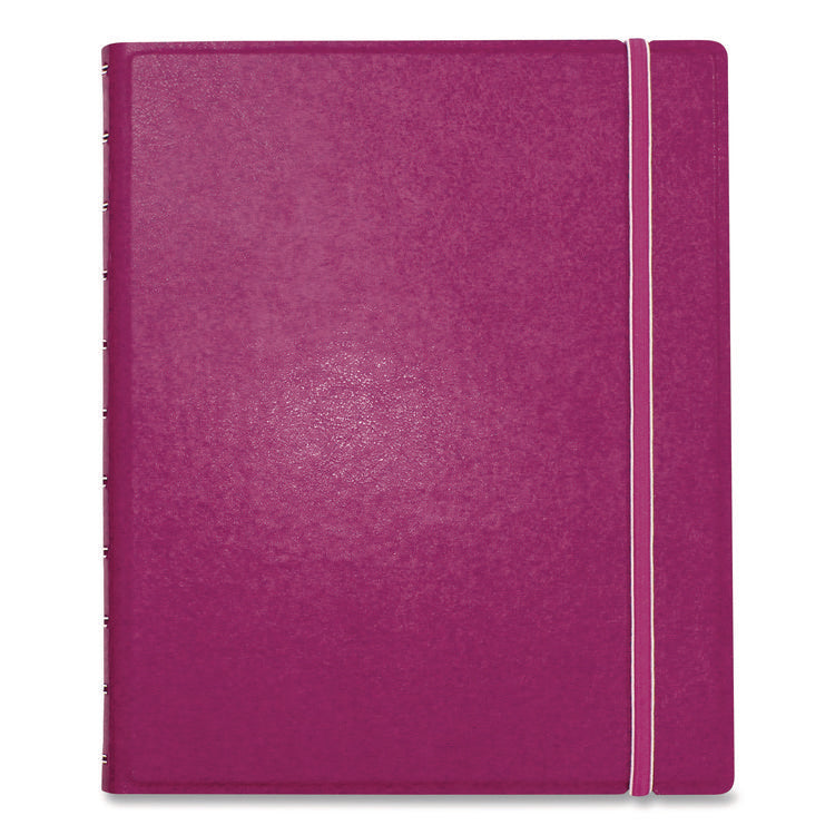 Soft Touch 17-Month Planner, 10.88 x 8.5, Fuchsia Cover, 17-Month: Aug 2024 to Dec 2025