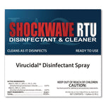 Shockwave Rtu Disinfectant Spray, 1 Gal Bottle