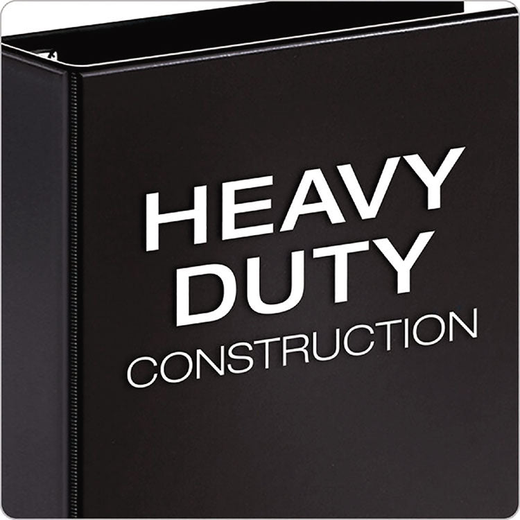 Premier Easy Open Locking Slant-D Ring Binders, 3 Rings, 5" Capacity, 11 X 8.5, Black