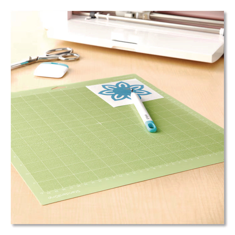 StandardGrip Machine Mat, 12 x 12, Green, 2/Pack