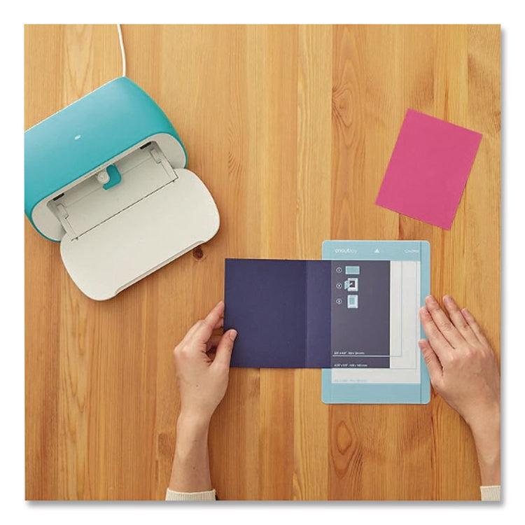 Joy Card Machine Mat, 4.5 x 6.25, Blue