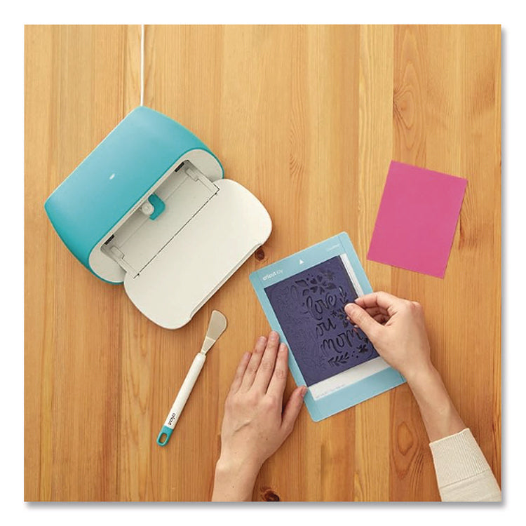 Joy Card Machine Mat, 4.5 x 6.25, Blue