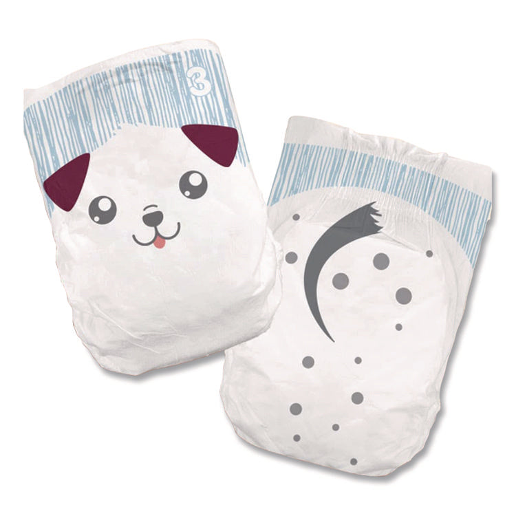 Premium Jumbo Diapers, Size 3, 16 Lbs To 28 Lbs, 144/carton