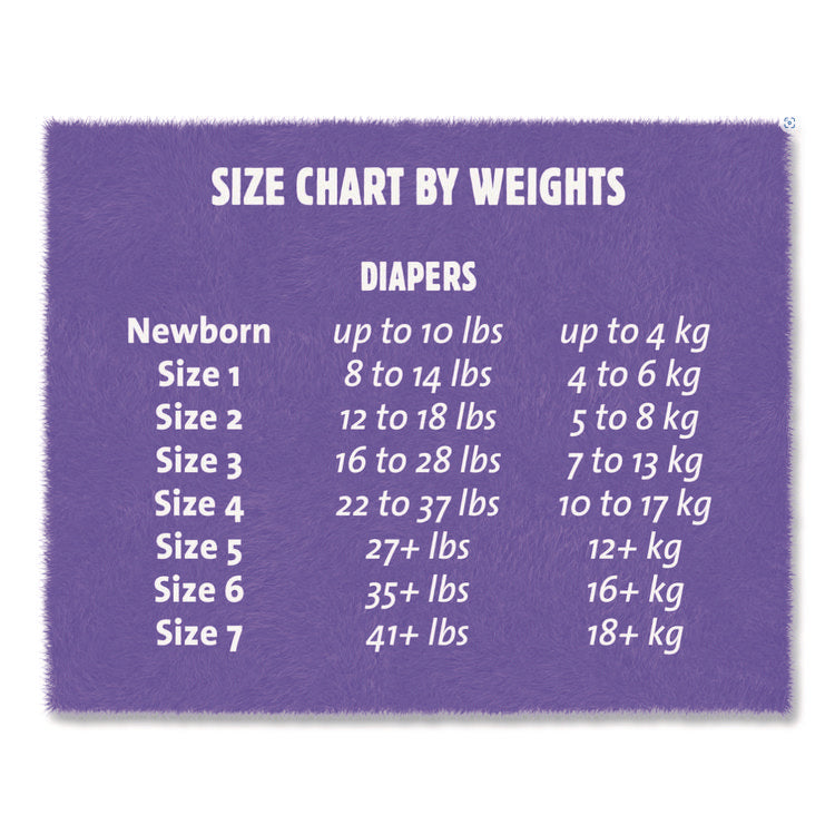 Premium Jumbo Diapers, Size 3, 16 Lbs To 28 Lbs, 144/carton