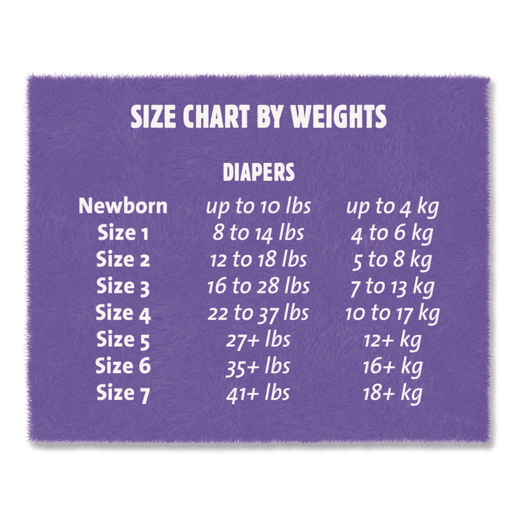 Premium Jumbo Diapers, Size 7, 41 Lbs And Up, 80/carton