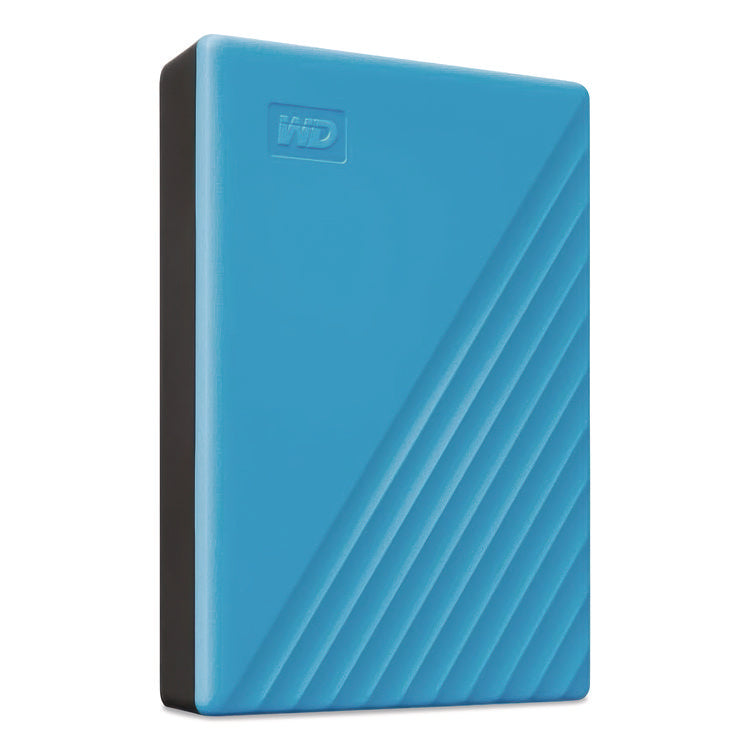 My Passport External Hard Drive, 4 Tb, Usb 3.2, Sky Blue