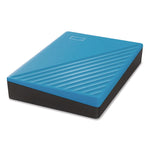 My Passport External Hard Drive, 4 Tb, Usb 3.2, Sky Blue