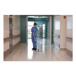 Dust Mop Head, Synthetic Blend, 48" Width, Blue