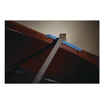 Dust Mop Head, Synthetic Blend, 48" Width, Blue